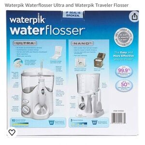 ✨NEW Waterpik Waterflosser Ultra and Premium Waterpik Traveler Flosser unopened✨